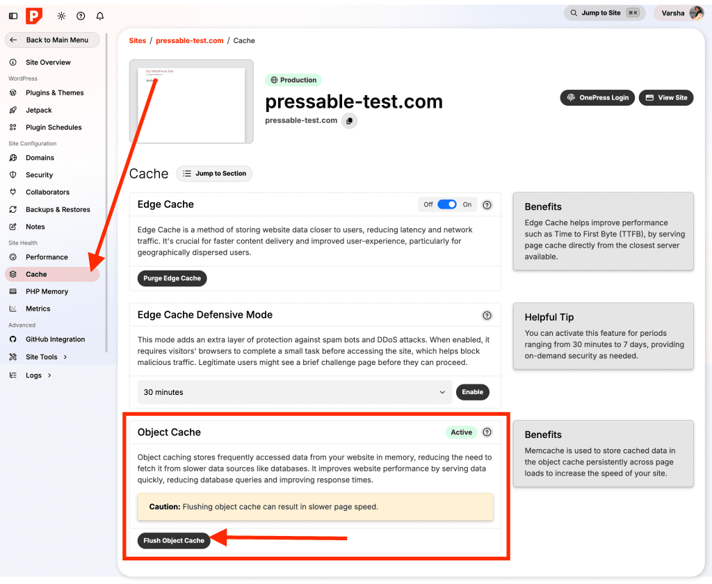 Object Caching With Memcache | Pressable