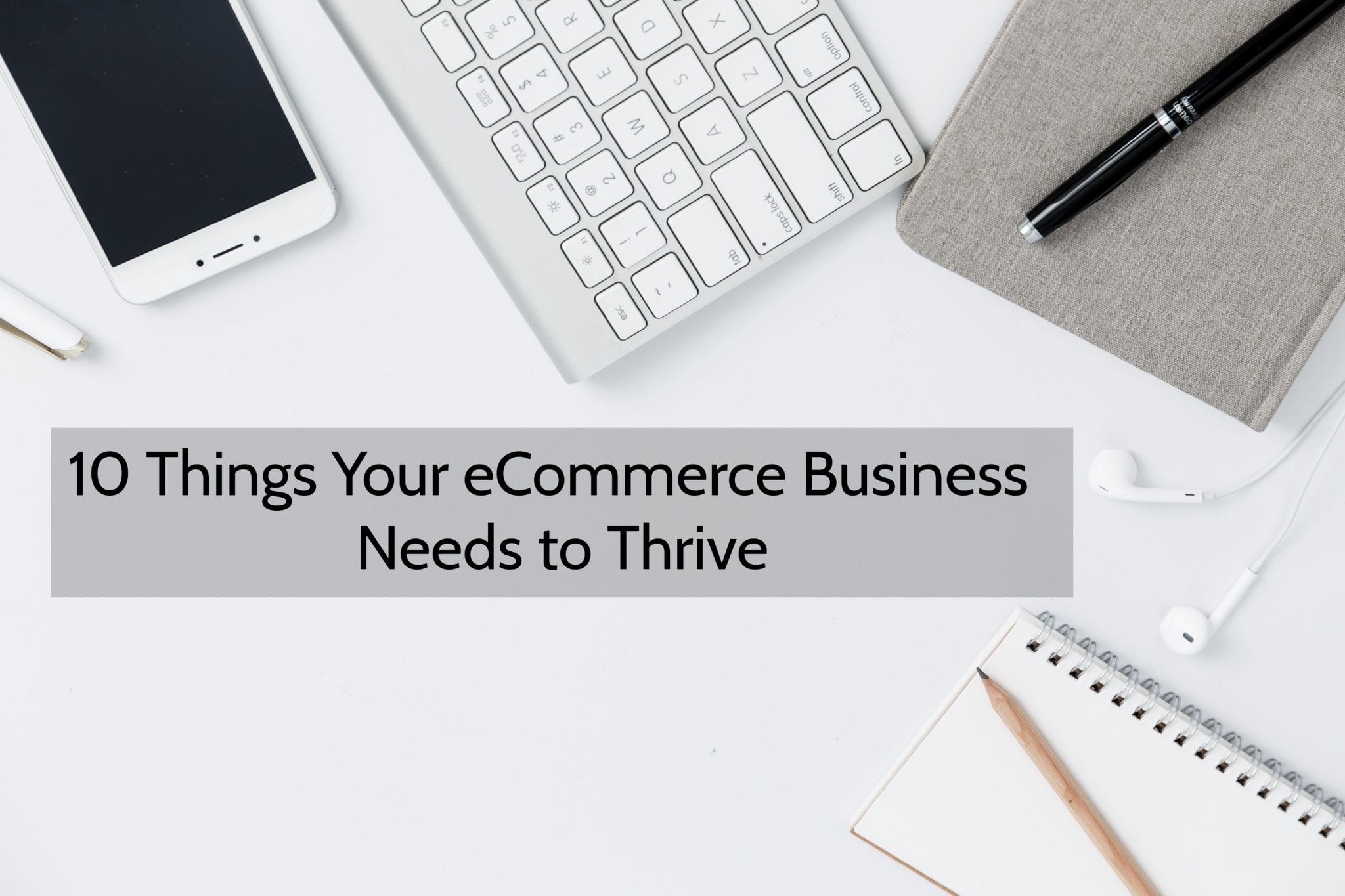 what your ecommerce business needs to thrive
