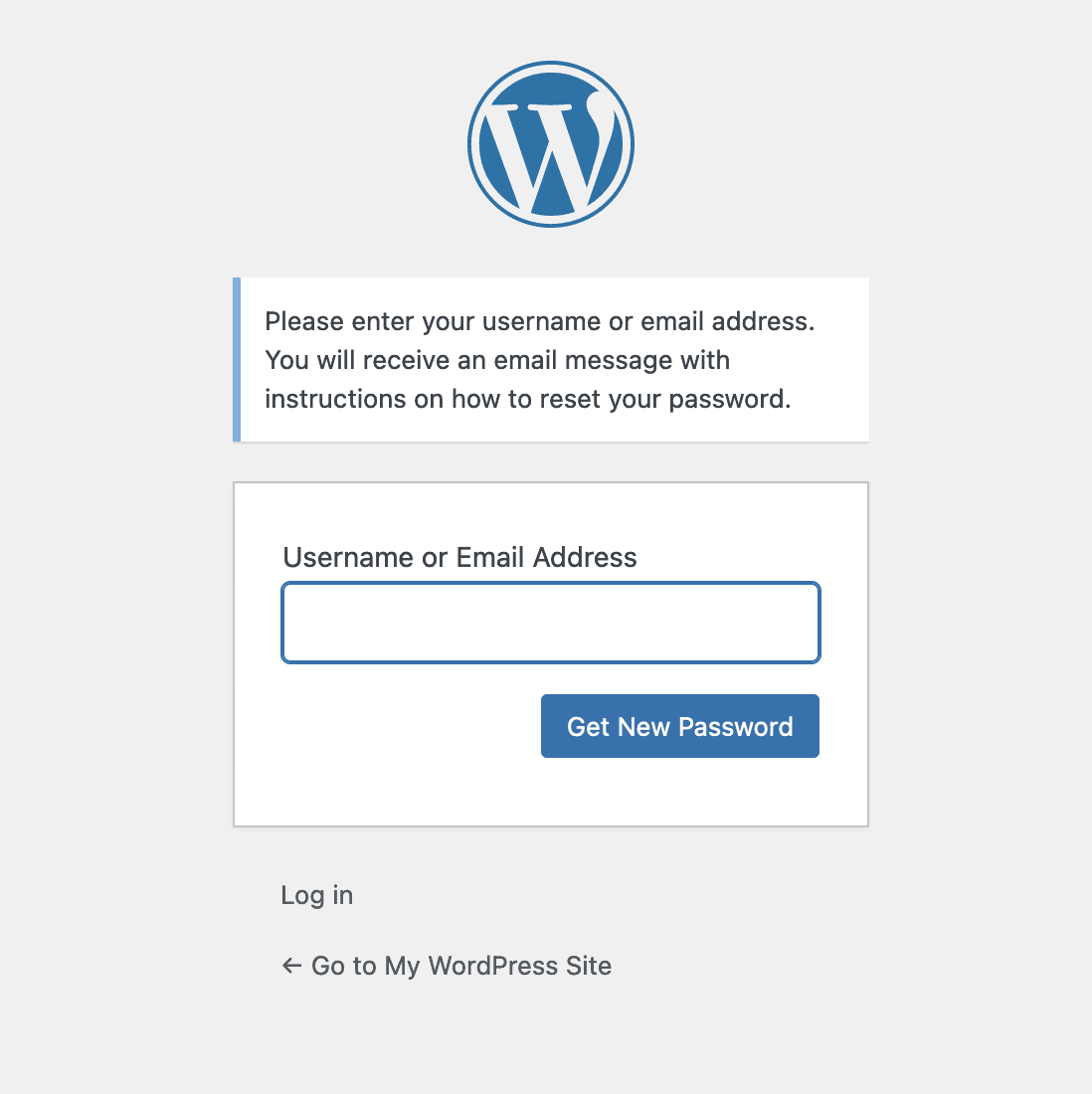 how to reset your WordPress admin password