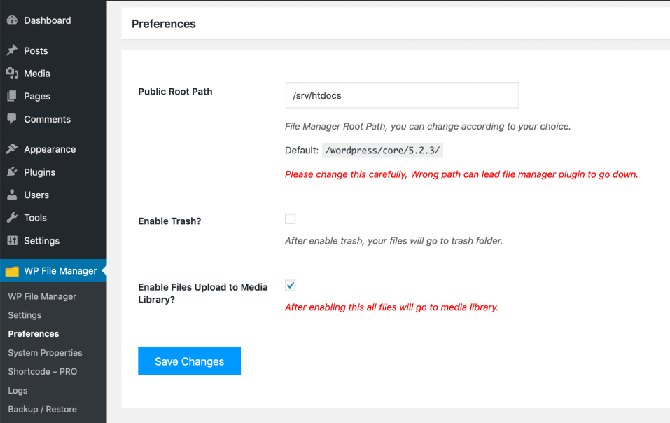 Using Wp File Manager With Pressable